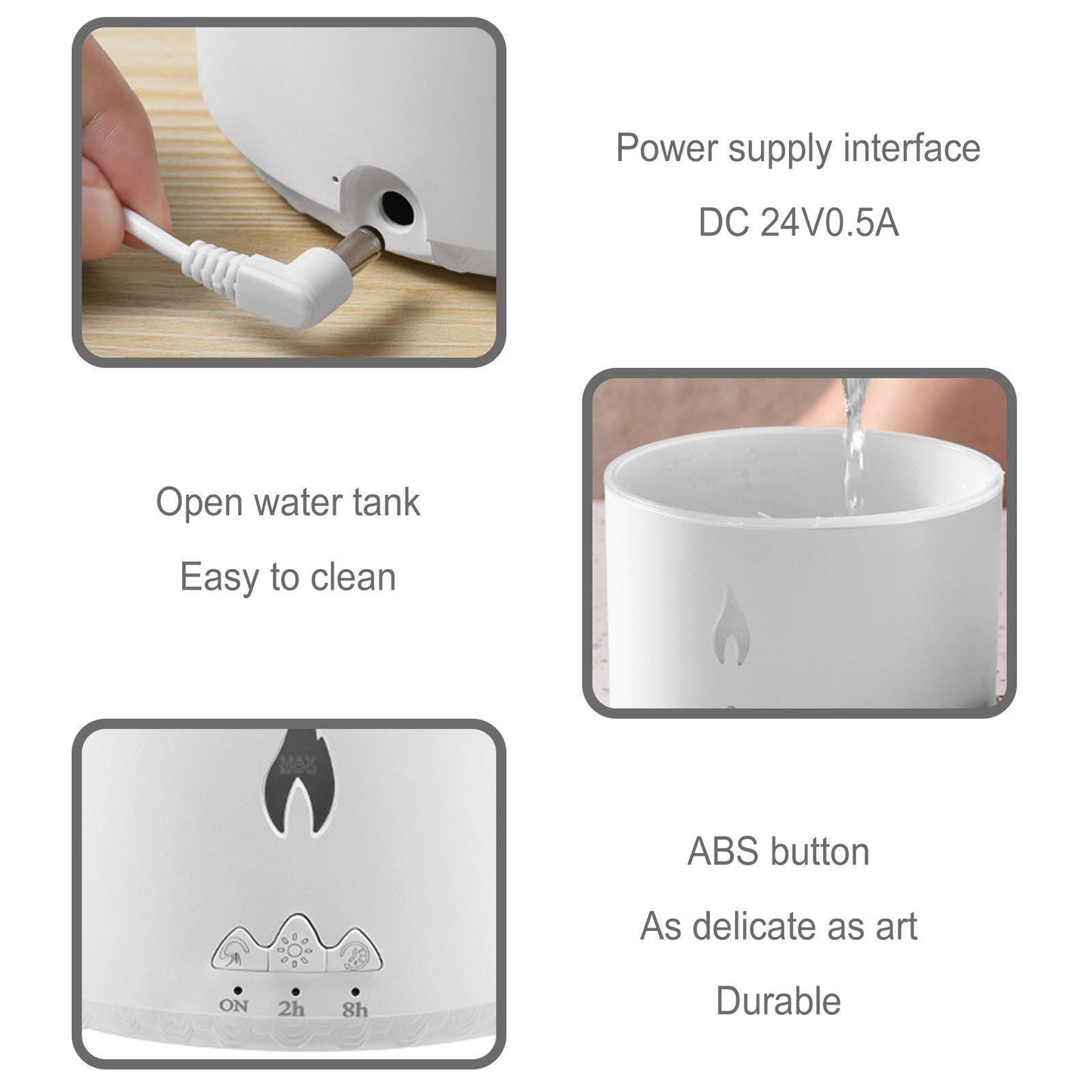 Volcano Air Humidifier | Aromatherapy Essential Oil Diffuser