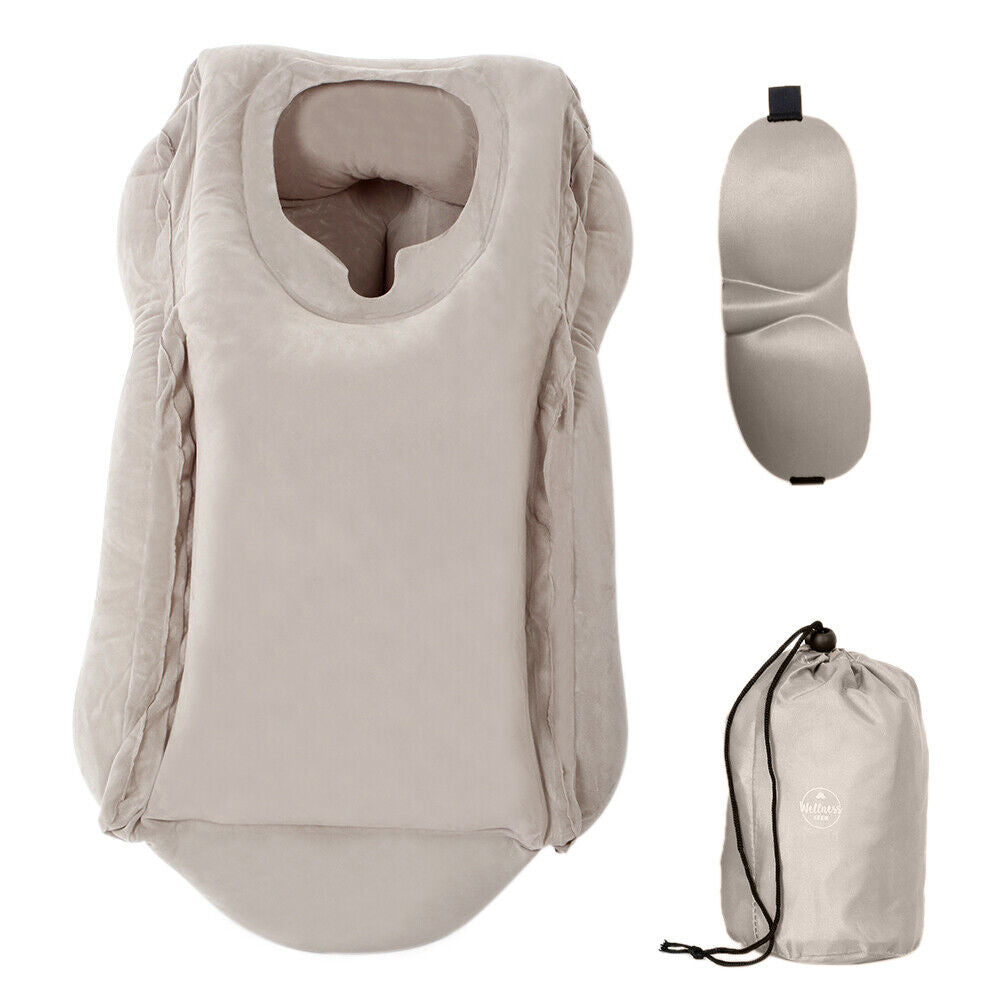Inflatable Air Travel Pillow