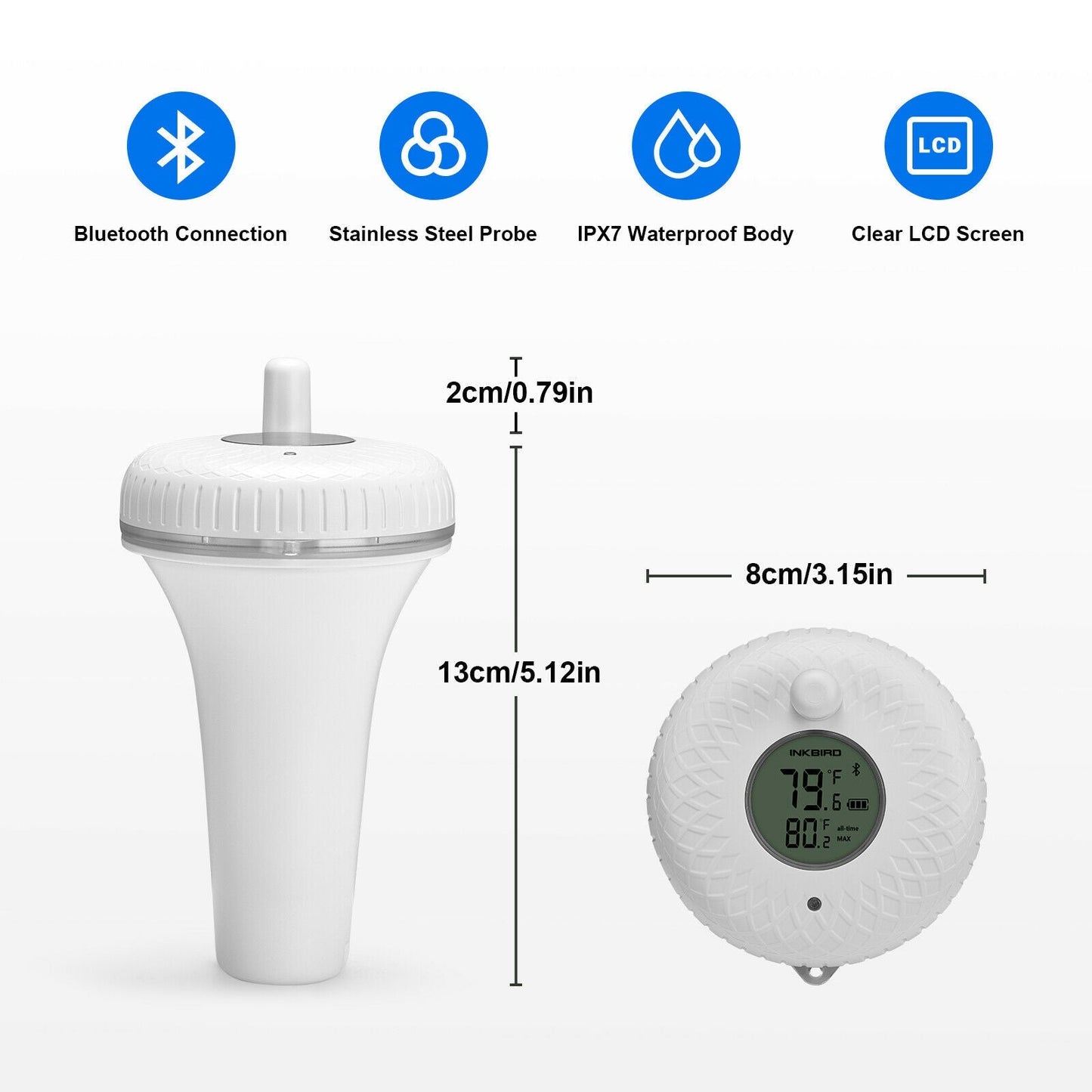2022 Bluetooth Pool Thermometer