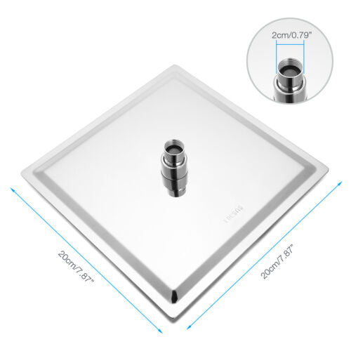 Square Rainfall Shower Head