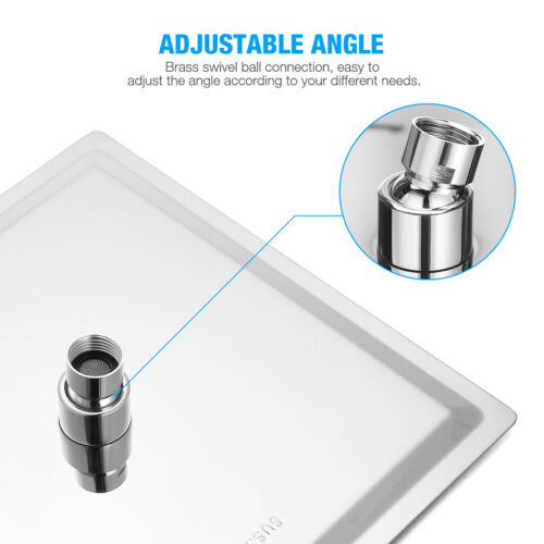 Square Rainfall Shower Head