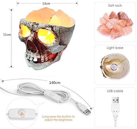 Halloween Cool Skull lamp