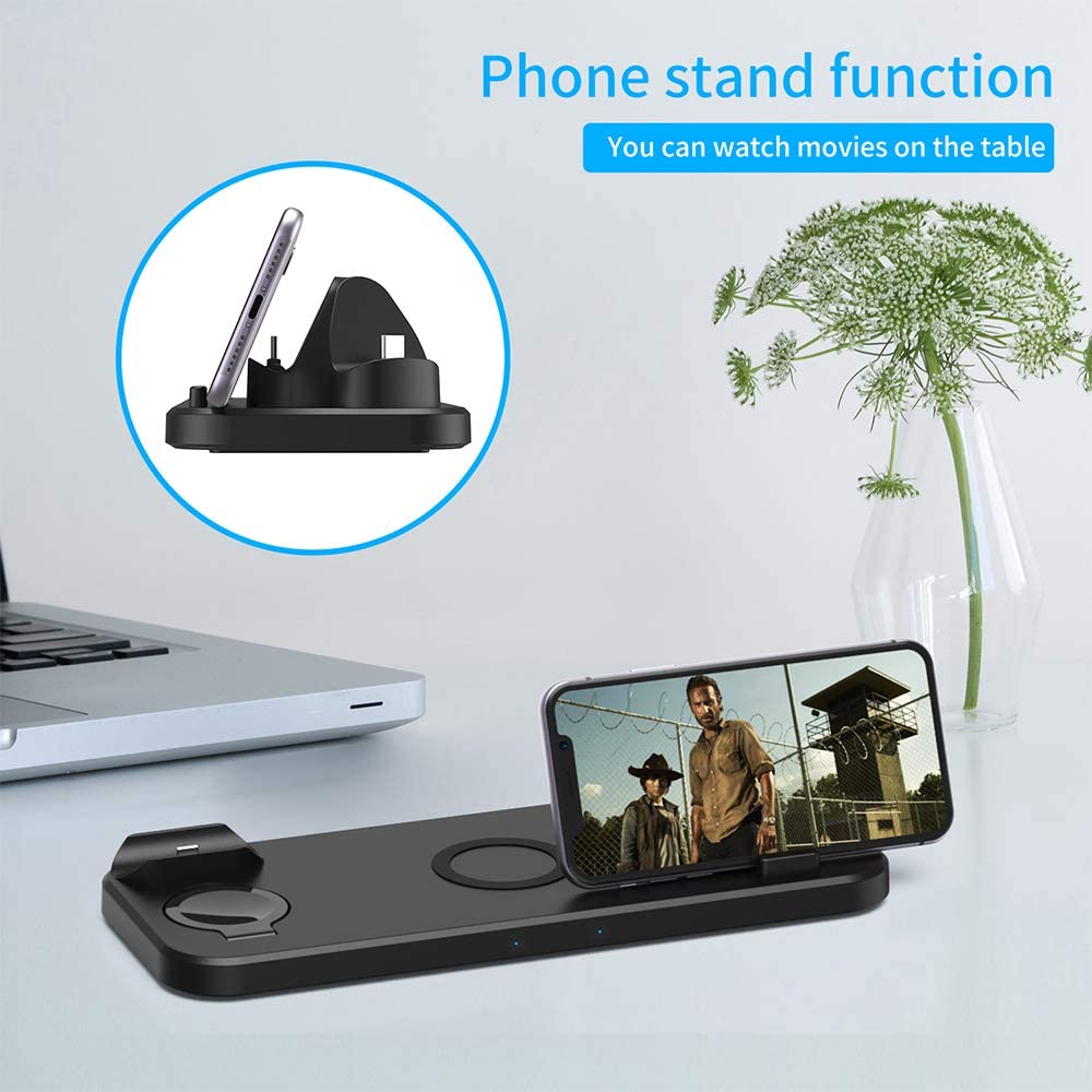 6 in 1 Wireless Charging Station